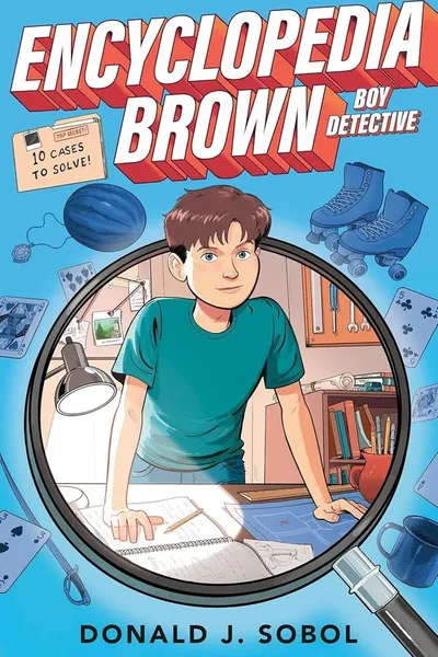 Encyclopedia Brown, Boy Detective book cover