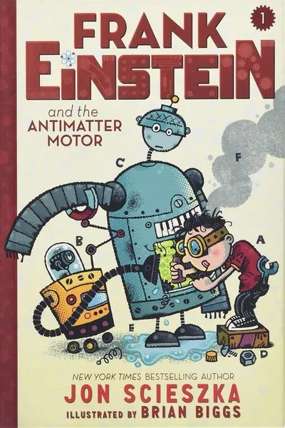 Frank Einstein and the Antimatter Motor book cover