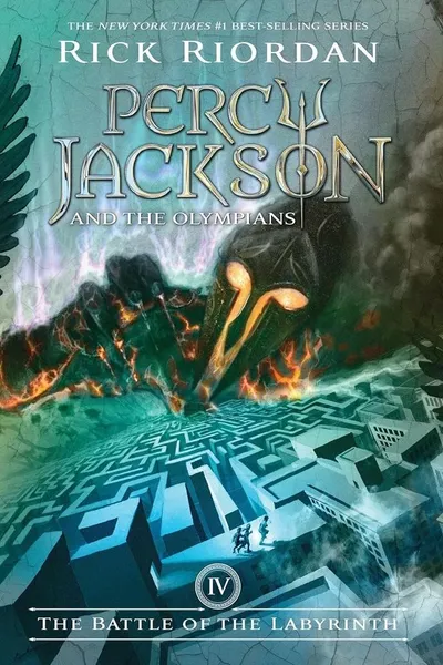 The Battle of the Labyrinth book cover