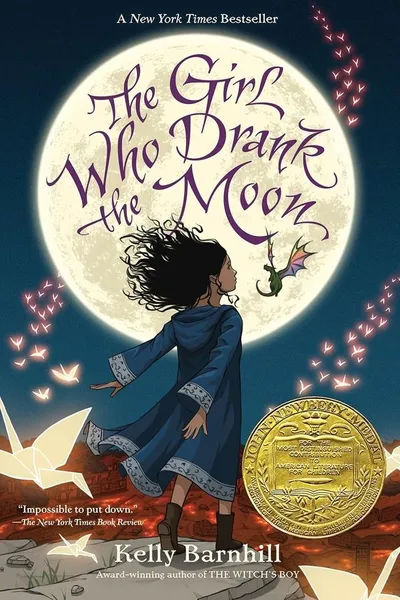 The Girl Who Drank the Moon book cover