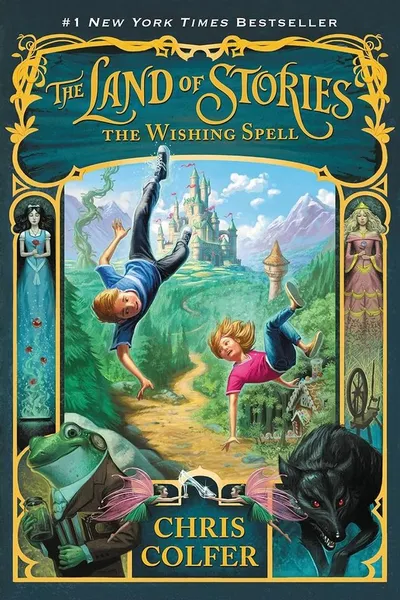 The Land of Stories: The Wishing Spell book cover