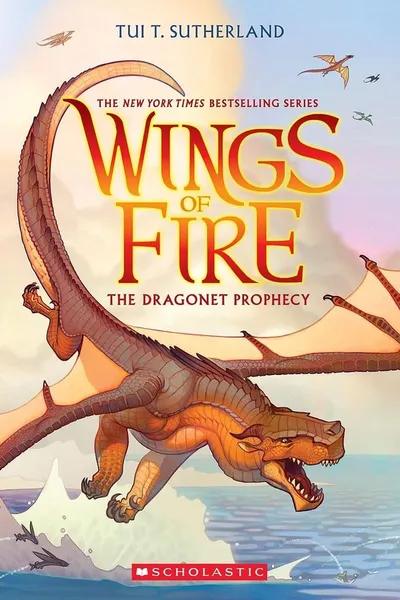 Wings of Fire: The Dragonet Prophecy book cover